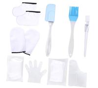 OSOLADY Set la Cura Mani e Piedi Guanti Spa Idratanti, Accessori per Trattamento Paraffina, Maschera Esfoliante per Pelle Secca ad Uso Domestico e Professionale Colore Colore Casuale