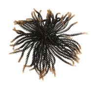 OSOLADY Sintetici Bassa Temperatura Per Intrecci Extension Spirale Gradiente Per Donne e Ragazze Di Colore Nero Stile Protettivo e Morbido