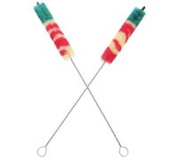 OSOLADY Spazzola per Pulizia Piccolo 2 Pezzi Setole Morbide per Ottavino e Strumenti a Fiato, Kit Accessori Riutilizzabile per Cura e Manutenzione, Leggera e Pratica per Uso Quotidiano