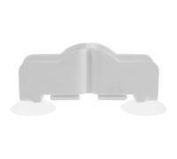 OSOLADY Stabilizzatore per box con ventosa - Fissatore per box antiscivolo riutilizzabile - Accessorio di ancoraggio con clip di supporto da pavimento per aree di gioco stabili con cancelletto per