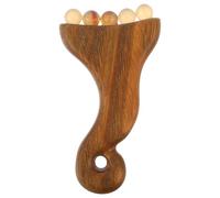 OSOLADY Strumenti per massaggio viso in legno - Strumento per scolpire il viso, il mento e la della mandibola - Rullo in legno manuale per occhi, naso e collo - Massaggio occhi al sandalo