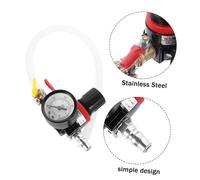 OSOLADY Strumento per Auto Tester per Rilevamento Perdite Del Serbatoio con Manometro Utensile Compressione per Raffreddamento Facile da Usare e Affidabile per Meccaniche