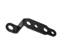 OSOLADY Supporto Estensione Luce LED per Veicoli a Due Ruote, Staffa Montaggio Specchietto Retrovisore e Indicatori di Direzione, Alluminio Nero, per Bicicletta Elettrica e Scooter, Fai