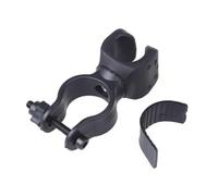 OSOLADY Supporto per Luce LED Bicicletta 2 Pezzi Morsetto Regolabile e Rotazione 360 Gradi, in Plastica Dura Gomma e Metallo per Manubrio Bici