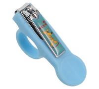 OSOLADY Tagliaunghie Pieghevole per Bambini Sicuro e Ergonomico, Strumenti per Manicure Neonati Design Protettivo Azzurro, Cura Unghie per Bambini Piccoli e Neonati, Accessorio