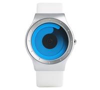 OSOLVE Bracciale in pelle New Concept Orologio minimalista Stile Cool Vortex Giradischi a spirale Romanzo Elegante orologio da polso G ans Regalo Uomo Orologio femminile