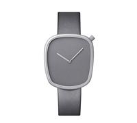 OSOLVE Bracciale in pelle The Minimalist Men Ultra Thin Watches Orologio al quarzo dal design semplice e alla moda con cinturino in pelle