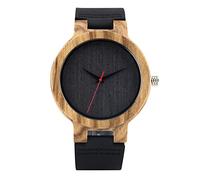 OSOLVE Orologio 2023 Top regalo quadrante nero/caffè/verde orologio in legno di bambù naturale uomo donna orologio in legno in vera pelle uomo ora