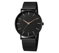 OSOLVE Orologio da uomo europeo e americano semplice orologio da uomo sottile moda orologio cinturino in maglia orologio da uomo coppia orologio al quarzo
