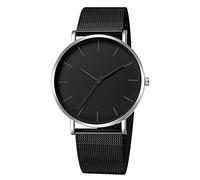 OSOLVE Orologio da uomo europeo e americano semplice orologio da uomo sottile moda orologio cinturino in maglia orologio da uomo coppia orologio al quarzo