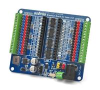 OSOYOO Nano IO Shield Breakout Board con LED di stato GPIO, supporto di espansione terminale per Arduino Nano