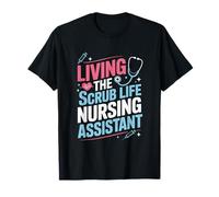 Ospedale che vive il branco di scrubs assistente Maglietta