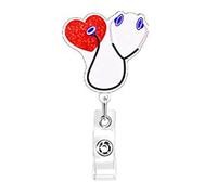 Ospedale Organo Design Acrilico Badge Reel Infermieristica Forniture Acrilico Organo Distintivo Per L'aula E L'ospedale Uso Infermieristica Forniture Scu, Misura unica, come descritto