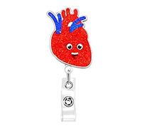 Ospedale Organo Design Acrilico Badge Reel Infermieristica Forniture Acrilico Organo Distintivo Per L'aula E L'ospedale Uso Anatomia Strumento didattico, Misura unica, come descritto