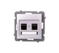 Ospel GPK-2G/K/m/18 - Presa di corrente IP20, 71 mm, 33 mm, 71 mm, 65,5 g