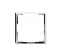 Ospel RO-2U/67 - Regolatore di attenuazione e interruttore, 52 mm, 10 mm, 52 mm, colore: Argento