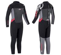 Osprey 5 mm Full Length, Muta Invernale per Bambini, Nero/Rosso, Medium Short