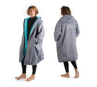 Osprey Accappatoio per bambini e adulti, impermeabile, accappatoio da nuoto e spiaggia, unisex, grigio, L