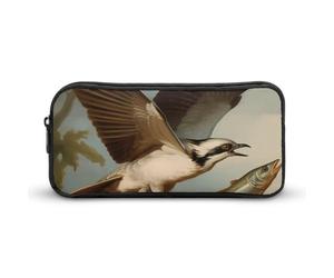 Osprey and Weak Fish Astuccio carino portapenne astuccio cosmetico astuccio organizer per viaggi ufficio