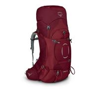 Osprey Ariel 55 Zaino da Backpacking per Donna, Claret Red - Xs/S