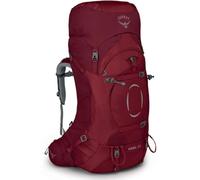 Osprey Ariel 65 Zaino da Backpacking per Donna, Claret Red - Wm/L