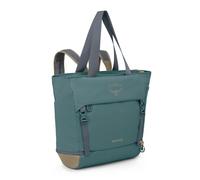Osprey Daylite Large Tote Pack Shopper con zaino funzione 50 cm scomparto laptop cascade blue-latte brown (TAS034317)