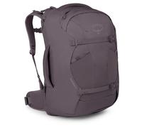 Osprey Fairview 40 - Zaino da viaggio donna 40 l con apertura frontale, bagaglio a mano 55 cm (graphite purple)