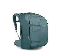 Osprey Farpoint Zaino da viaggio uomo, 55L, Cascade Blue-Torrent Blue | borsa da trasporto, custodia per laptop, oggetti personali, portare in viaggio, zaino rimovibile, zaino per oggetti personali