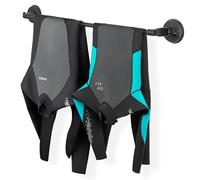 Osprey Gancio per muta, resistente, estensibile per muta e muta, con ventose per asciugatura rapida, adatto a due mute, nero