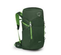 Osprey Jet Zaino da escursionismo per bambini, 28L, Green | zainetto, zaino da viaggio, pacchetto da campeggio, colore verde, formato OS