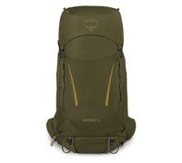 Osprey Kestrel 48 (Schienale AirScape | Copertura antipioggia integrata inclusa | Zaino robusto stile rucksack | Fissaggio per bastoncini da trekking) - Moss Green L-XL