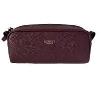 OSPREY London - The Isla Small Make Up Bag - Pelle Grana Rosa - Heather