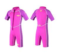 Osprey Muta Corta per Bambini, Estiva, con Protezione SPF 50+, Ragazza, Shorty Oyster SPF 50 Plus 3/2 mm, Pink