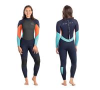 Osprey Muta Estiva da Donna, Lunghezza Intera, 3 mm, in Neoprene, per Surf, Immersioni, Zero, Corallo, S
