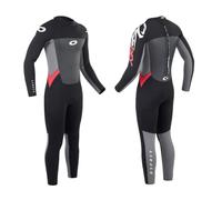 Osprey Origin muta surf neoprene uomo invernale lunga 5 mm, Rosso, Piccolo (S)