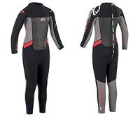 Osprey OSP B Long-Origin, Muta Intera Ragazzi, Nero/Rosso, L