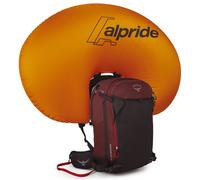 Zaino con airbag Osprey Soelden Pro E2 32L rosso viola
