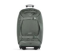 Osprey Sojourn Shuttle Borsone trolley grigio-verde, fibra sintetica, 49 x 78 x 43cm