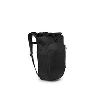 Osprey Transporter Zaino roll-top nero, nylon, unisex, 20L