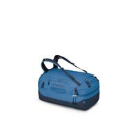 Osprey Transporter 70L Squffel - Borsone da viaggio quadrato resistente, fiamma/blu notte, blu notte, blu notturno, quadrato, borsa da viaggio divisa, Fiamma blu, blu notte, Borsa da viaggio divisa