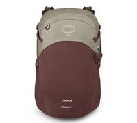Osprey Tropos Unisex Lifestyle Backpack Sawdust Tan/Raisin Red O/S