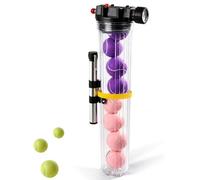 OSPSHPG Pressurizzatore Palla Da Tennis, Risparmiatore Palla Da Tennis Riutilizzabile, 0~30 Psi Aria Regolabile, Con Manometro E Pompa A Mano, Mantiene Rimbalzo Come Nuovo, Estende La Vita Della