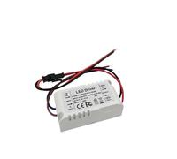 OSQZHBFE Driver LED 7W 12W 15W 18W 20W 24W 30W 250mA 300mA 450mA 600mA 800mA 900mA trasformatore di Illuminazione 21-65V 6-20V Alimentazione Lampada(600mA 12-34V PC)