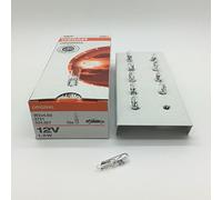 Osram, 10 lampadine a bulbo per cruscotto dell'auto 286 T5 da 12 V, 1,2 W, con attacco W2x4,6Dd 2721
