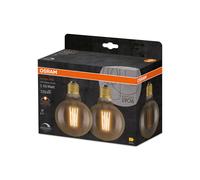 OSRAM 1906 E27 6,5W LED G95 824 oro dimmerabile 2 pezzi Osram