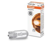 OSRAM ORIGINAL - BASE A CUNEO - 5W - 12V - W2.1x9,5d - Lampadina extra
