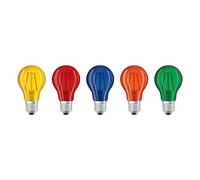 OSR 075058460 - LED STAR E27 ColorBox, 2 W, 136 lm, multicolori, 5er Pack
