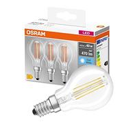 OSR 405807581973 - Lampada LED a filamento da 4 W 470lm 4000K base E14, confezione