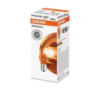 Osram 581 PY21W BAU15S - 10 lampadine per indicatore luminoso color ambra 12 V, 21 W, 7507