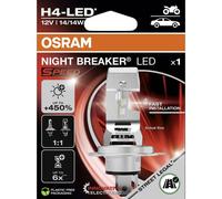 OSRAM 64193DWNBSP-1HB Lampadina LED NIGHT BREAKER® LED SPEED H4 12 V